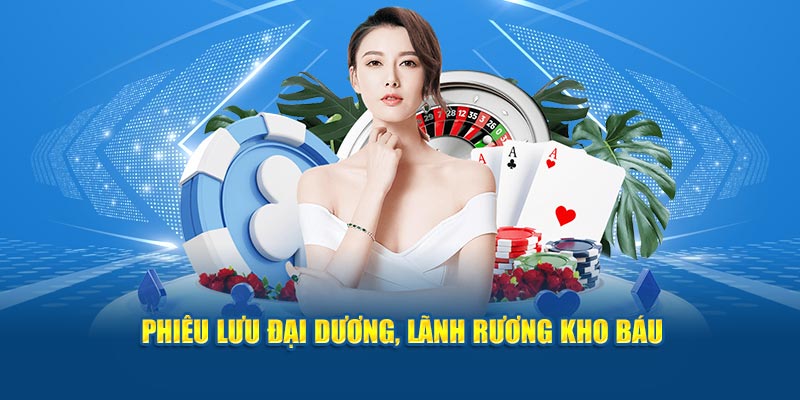 Phiêu lưu đại dương, lãnh rương kho báu khủng